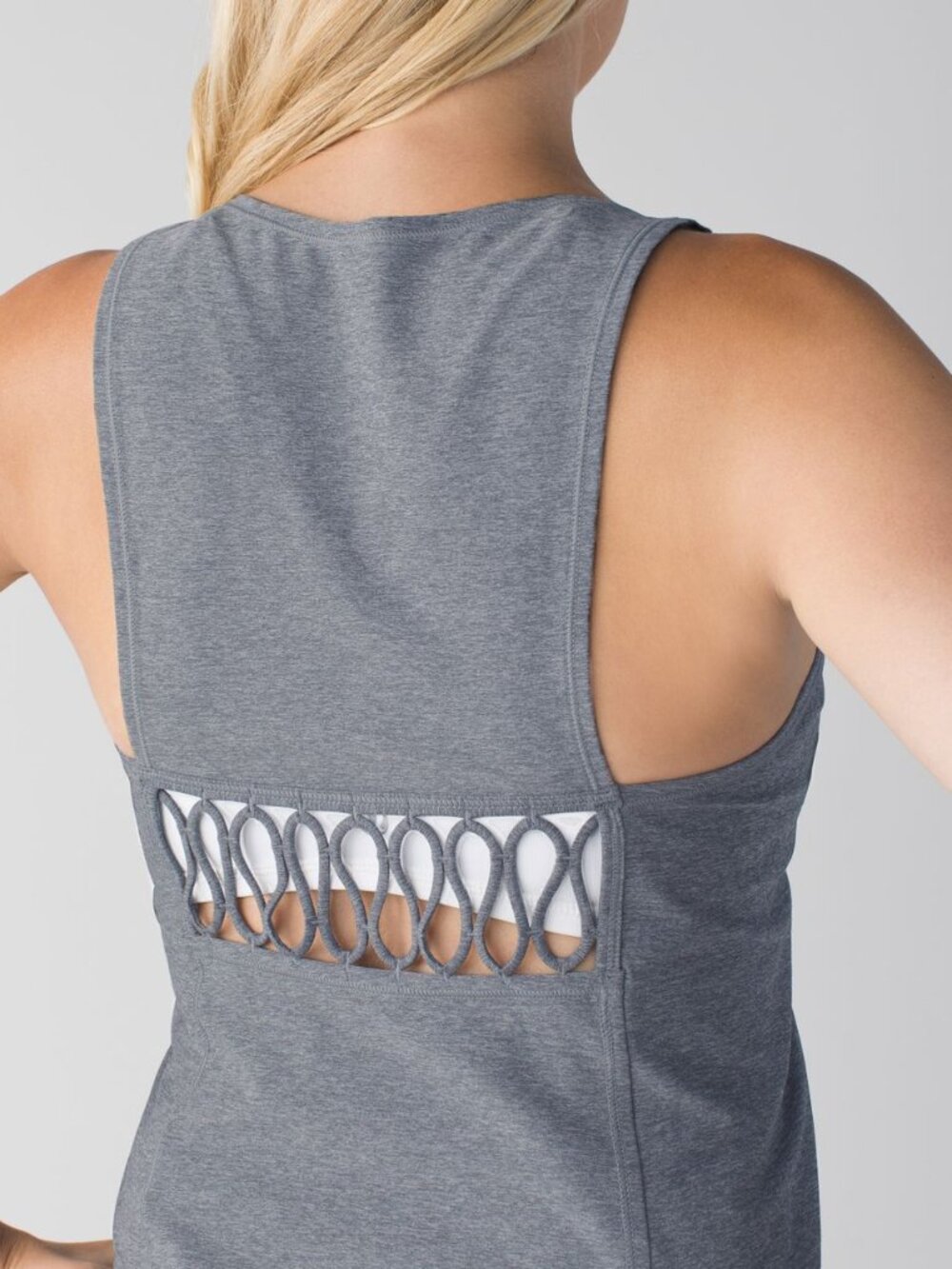 Lululemon Sweaty Or Not Tank-Heathered Slate